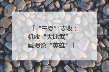 “三夏”麦收：机收“大比武” 减损论“英雄”