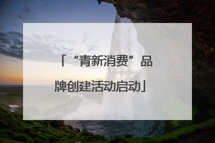 “青新消费”品牌创建活动启动
