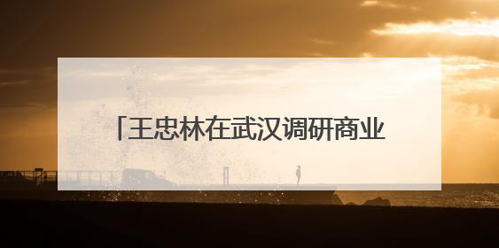 王忠林在武汉调研商业航天产业发展时强调 做大做强武汉国家航天产业基地 打造具有全国影响力的“中国星谷”