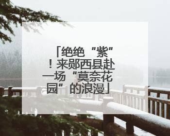 绝绝“紫”！来郧西县赴一场“莫奈花园”的浪漫
