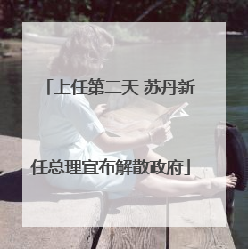 上任第二天 苏丹新任总理宣布解散政府