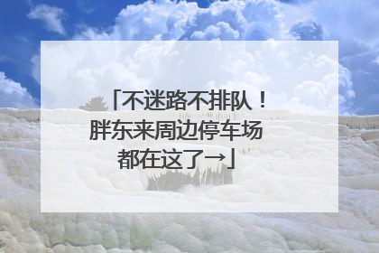 不迷路不排队！胖东来周边停车场都在这了→