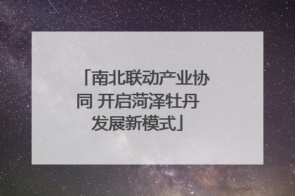南北联动产业协同 开启菏泽牡丹发展新模式