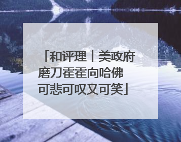 和评理丨美政府磨刀霍霍向哈佛 可悲可叹又可笑