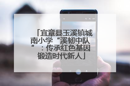 宜章县玉溪镇城南小学“溪韧中队”：传承红色基因 锻造时代新人