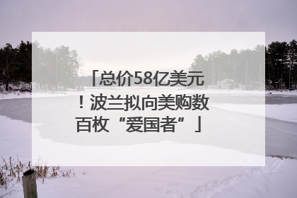 总价58亿美元！波兰拟向美购数百枚“爱国者”