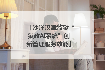 沙洋汉津监狱“狱政AI系统”创新管理服务效能