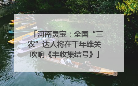 河南灵宝：全国“三农”达人将在千年雄关吹响《丰收集结号》