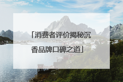 消费者评价揭秘沉香品牌口碑之道