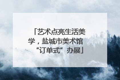 艺术点亮生活美学，盐城市美术馆“订单式”办展
