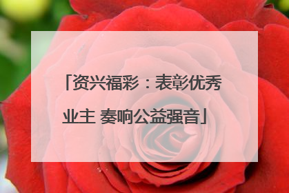 资兴福彩：表彰优秀业主 奏响公益强音