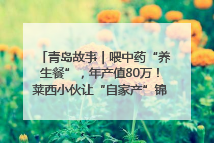 青岛故事｜喂中药“养生餐”，年产值80万！莱西小伙让“自家产”锦鲤“游”向全国
