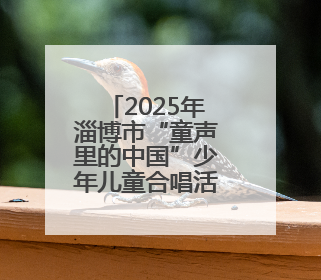 2025年淄博市“童声里的中国”少年儿童合唱活动暨“传承红色基因·七一童心向党”歌咏展演举行