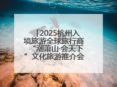 2025杭州入境旅游全球旅行商“潮萧山·会天下”文化旅游推介会成功举办