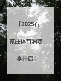 2025石家庄体育消费季开启